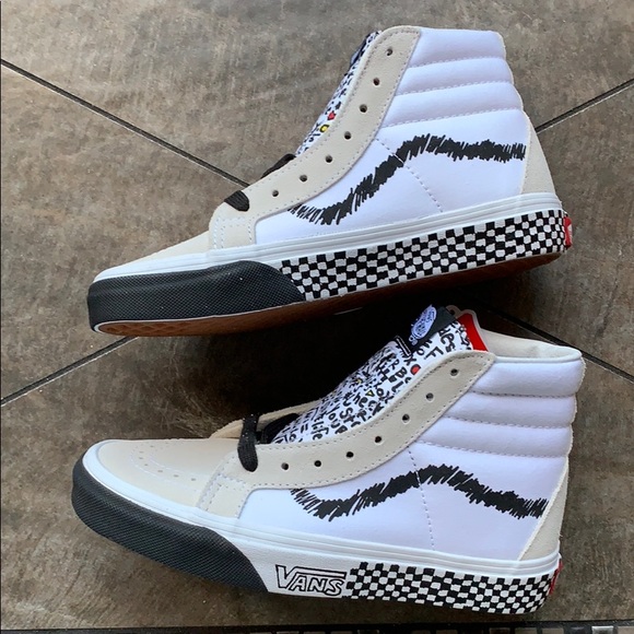 VANS SK8-Hi Reissue Dly Black/True White WMNS - Picture 13 of 16